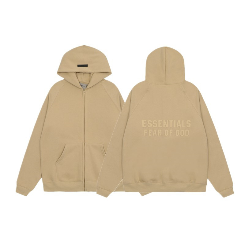 FOG ESSENTIALS letras de silicona estereoscópica hombres y mujeres americanos camisa con sudadera con sudadera con sudadera image 52