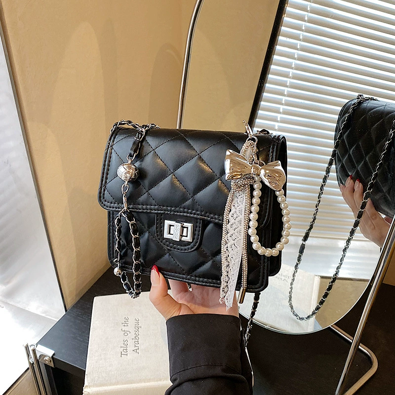 Унисекс цепь, замок, сумка через плечо, стиль высокого качества, стиль Chanel