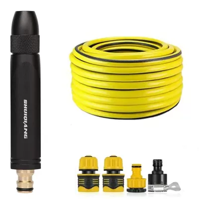Suitable for car washing water High pressure car wash water gun - direct-spray-water-gun-2m-water-pipes