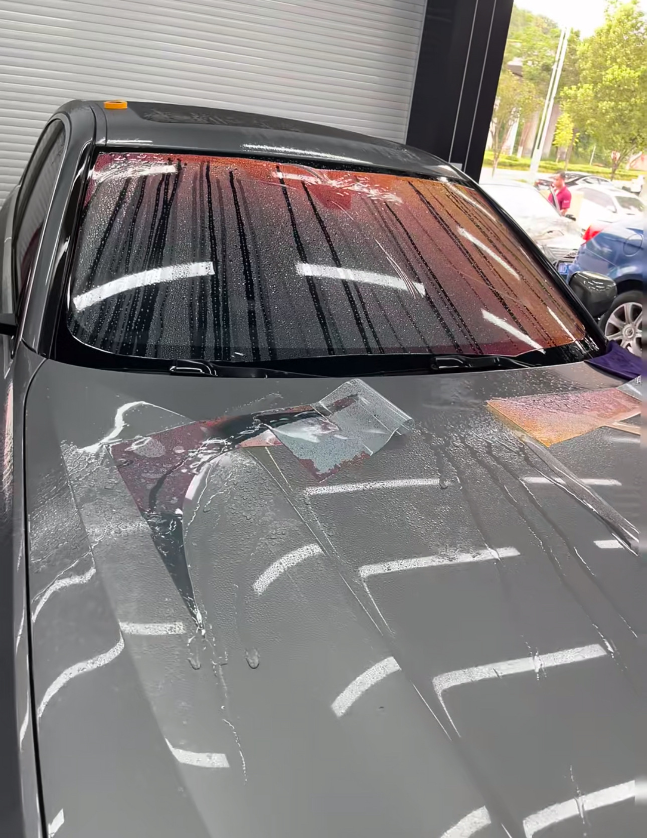 Factory Direct Sales Car Heat Insulation Solar Film, Sun Protection and Explosion-Proof Color-Changing Film, Crystal Clear Front Windshield High Heat Insulation Glass Film