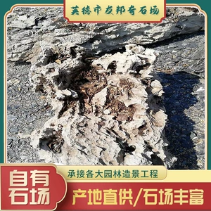 [英德石场小英石英石天然景观石青龙石叠石假山石庭院花园造景园林]