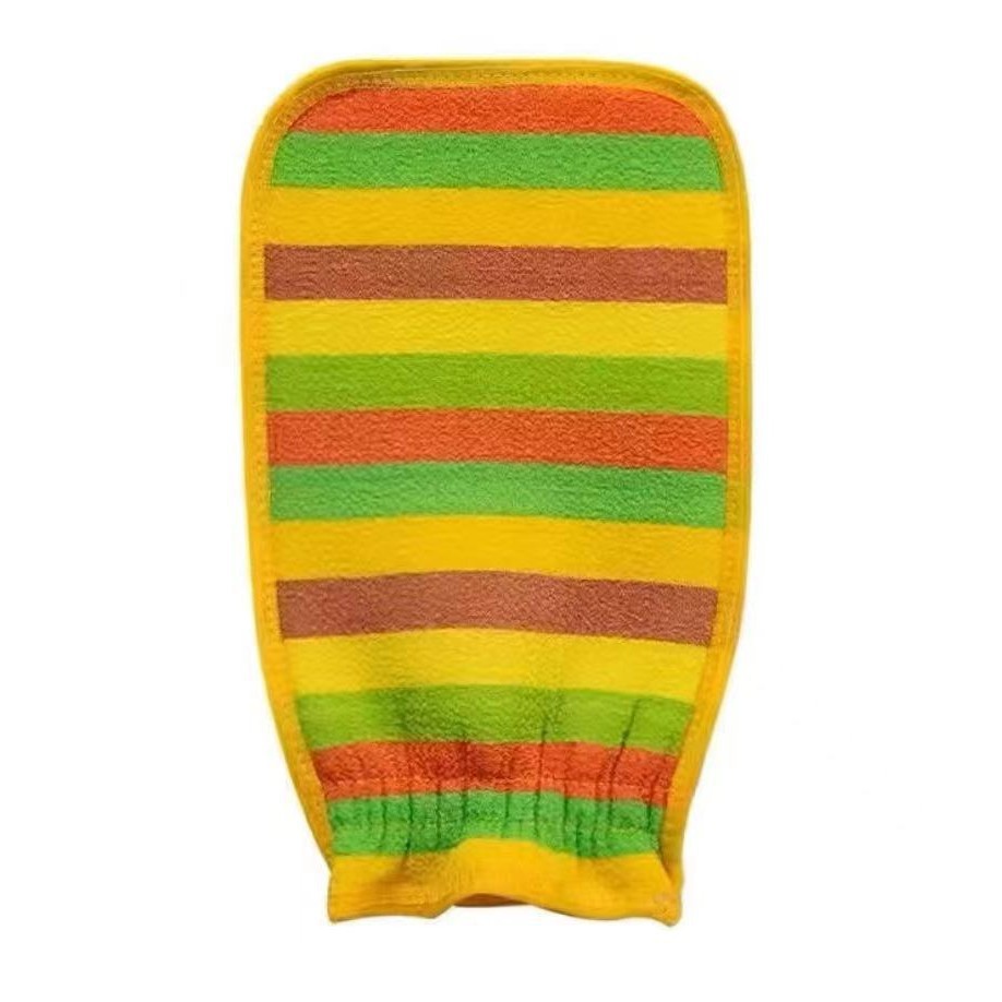 Arco iris rayas toallas de toallas de baño para hombres y mujeres dos lados espalda toallas de baño guantes de lavado de arena gris gruesa toallas de toallas de baño