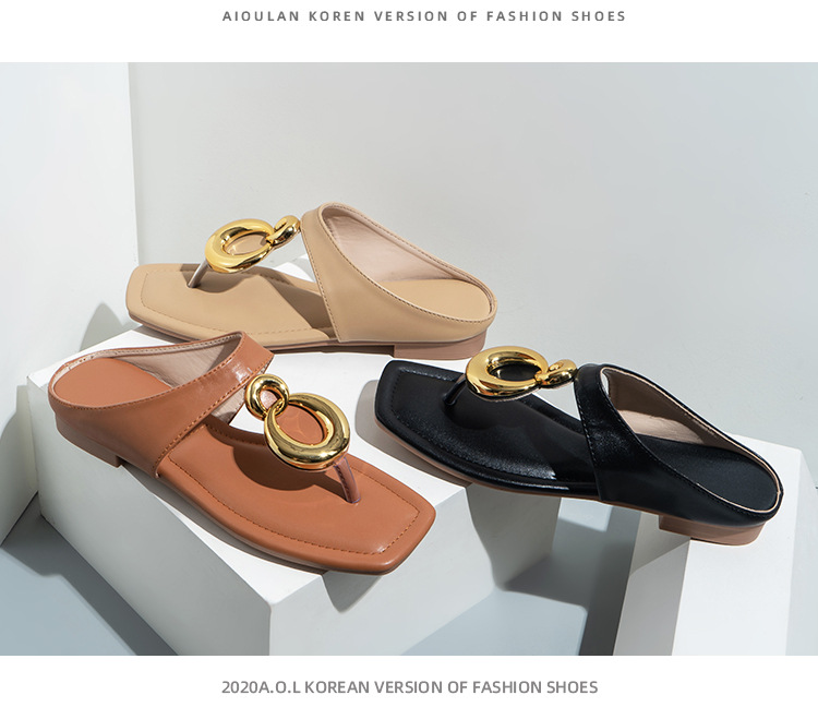 Sandali donna con cinturino e fibbia per l'estate_voghion.com