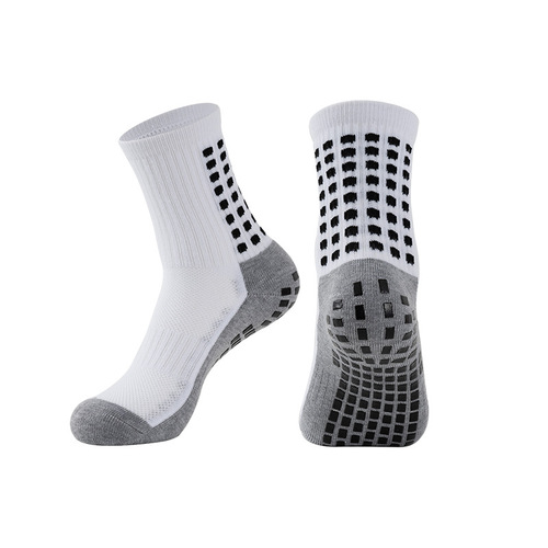 Ankle Support Non-Slip Pointed Glue Football Socks for Men, Thick Towel Sole Shock-Absorbing Training Socks, Ankle Soccer Socks Directly Supplied by Manufacturer