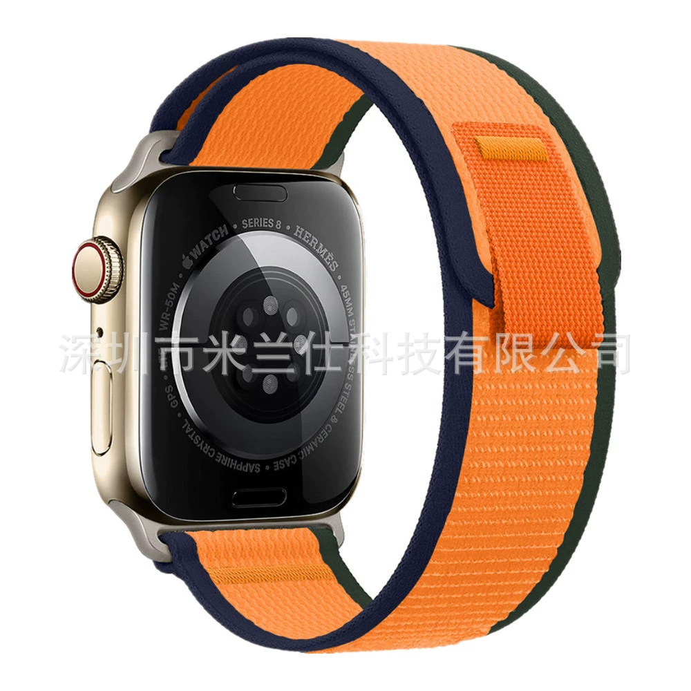 Подходит для Apple Watch S11 Alpine Ultra2 Wild Trail apple iwatch678910 петля нейлоновый ремешок