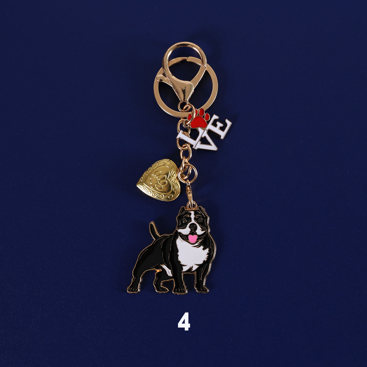 Transfronterizo TK Amazon aleación goteo pet perro conmemorativo coleccionista de pelo DIY almacenar foto colgar llavero