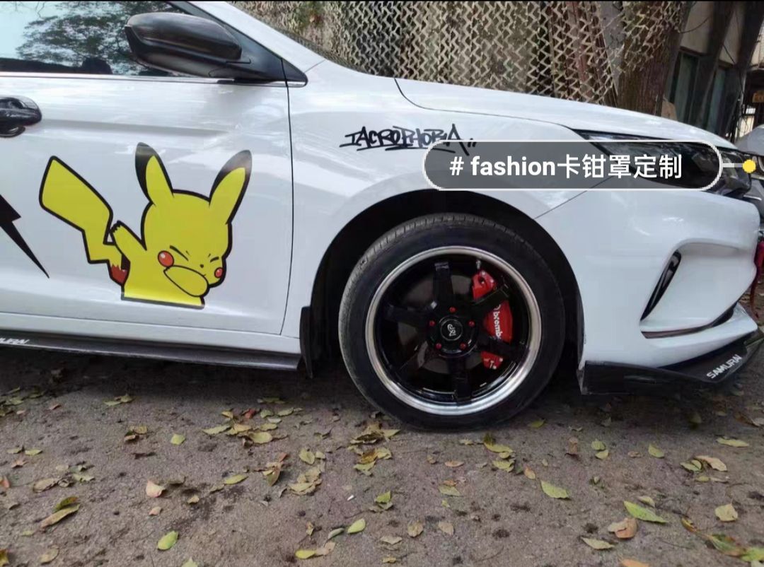 Suitable for Mercedes-Benz A-Class, B-Class, C-Class, E200-Class Caliper Covers Glaglb/Cla Aluminum Alloy Amg Brake Modification and Color Change