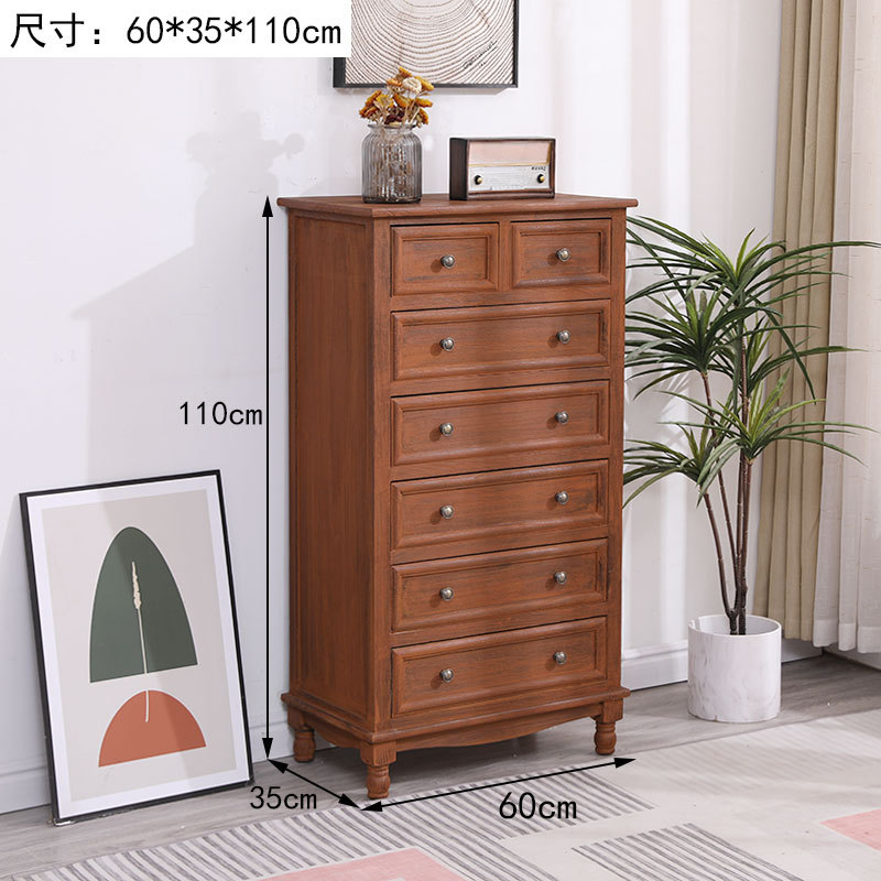 Fábrica directa de cinco cubículos de madera sólida gabinete de almacenamiento sala de estar dormitorio cabecera de cama retrógrado pequeño gabinete borde del estante image 13