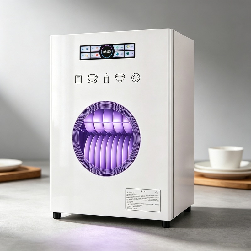 Hotel glassware and bowl rack, mini countertop-style household small kitchen utensil sterilizer, cafeteria cleaning and drying machine Hotel glassware and bowl rack, mini countertop-style household small kitchen utensil sterilizer, cafeteria cleaning and drying machine
