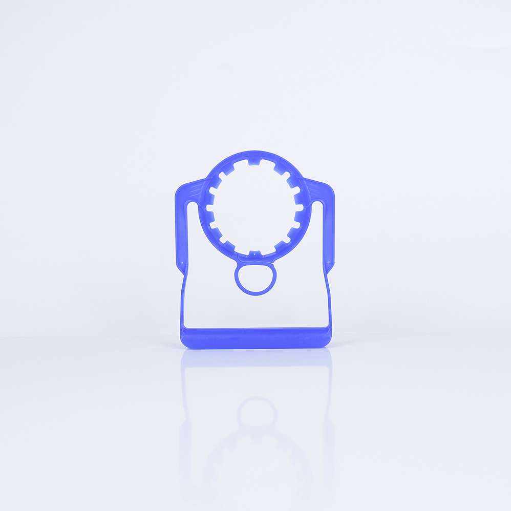 Fábrica de fuente al por mayor 55 calibre botella de bebidas PE mango de plástico mango botella de agua potable desechable