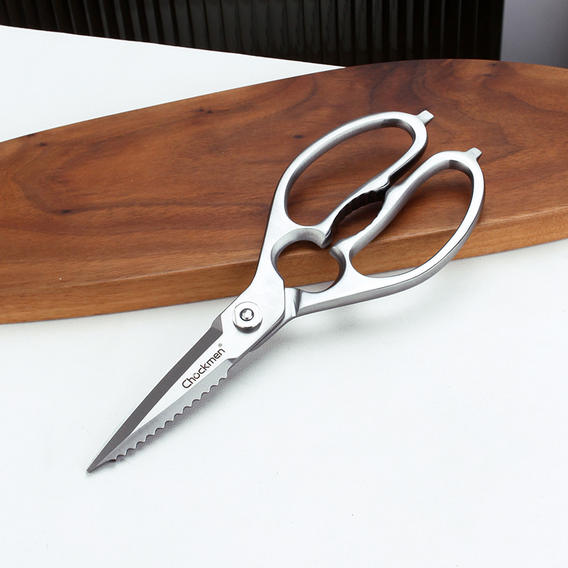 Chockmen Zhuo Deming muñeco de nieve tijeras de cocina multifuncional tijeras de carne tijeras de verduras tijeras de hueso de pollo tijeras abertura de botellas de nuez