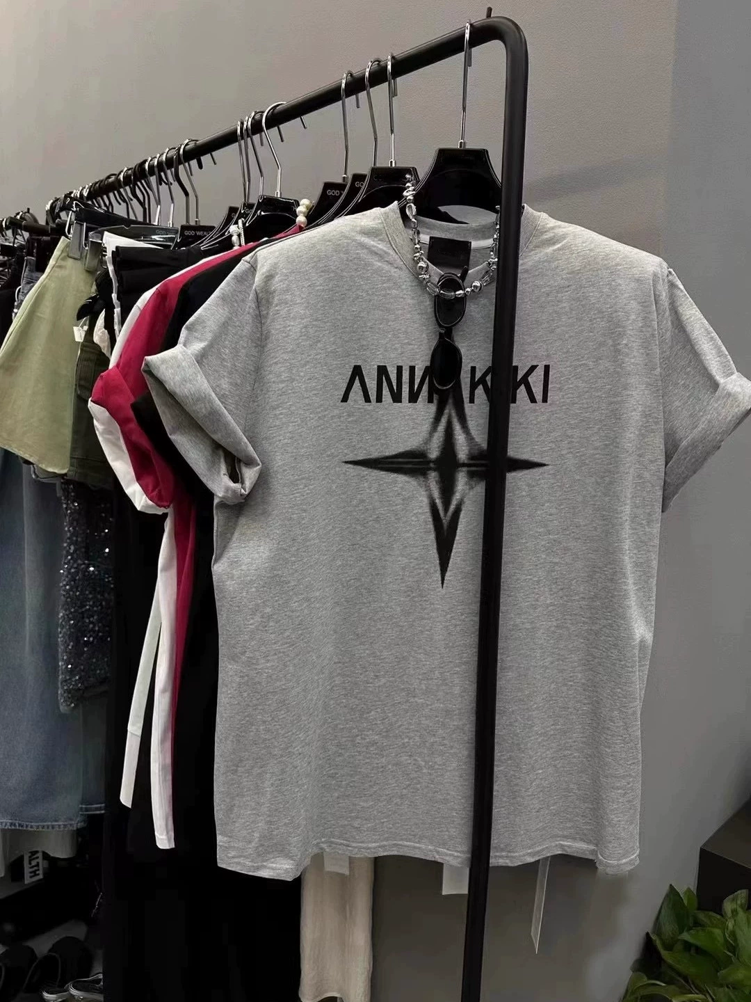 Южнокорейские хлопковые летние изделия, футболка с коротким рукавом, oversize, плюс размер