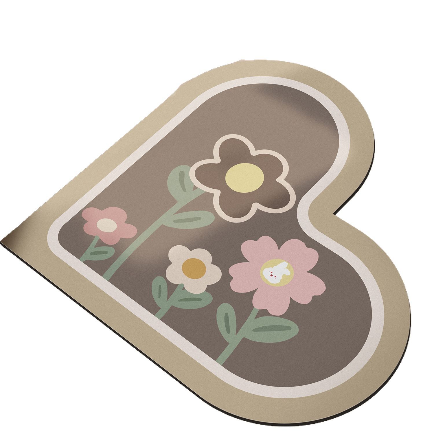 Lodo de diatomaceas absorbe alfombra de agua alfombra de suelo del baño anti-deslizante secado rápido puerta alfombra de pies del baño doméstico alfombra de la puerta del baño