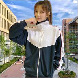 初中高中学生校服春秋冬装运动服情侣休闲班服外套+长裤二件套装