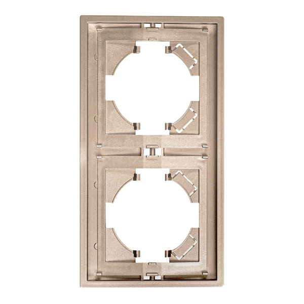 2 Gang Frame Vertical 150*80mm