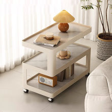 轻奢边几现代简约小户型客厅沙发茶几铁艺创意可移动床头柜小桌子