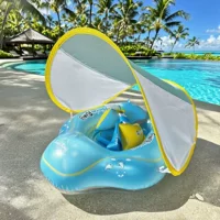 Swimming Детское плавательное кольцо Детское плавательное кольцо подмышечное кольцо с нагрудным солнцезащитным оттенком трансграничная модель