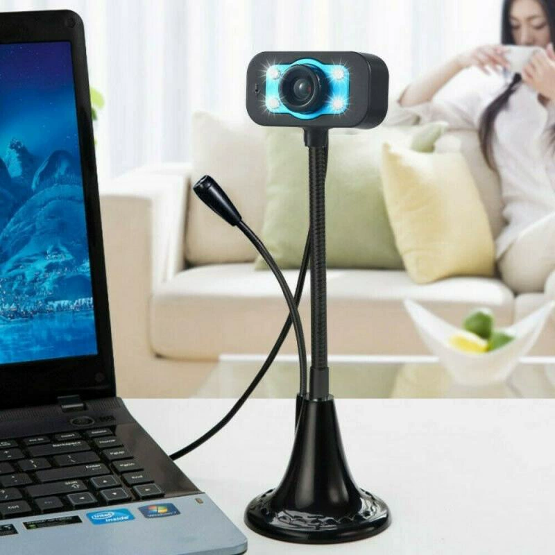 Anchor HD -free USB внешняя цифровая камера головной убор микрофон ночной визуальный светильник компьютер онлайн занятие прямой эфир