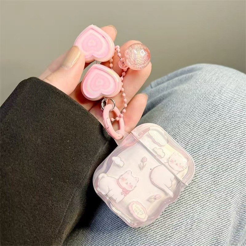 Nueva funda protectora para auriculares lindo i12 de dibujos animados de moda creativa TPU estuche suave resistente a caídas Estuche de transporte personalizado