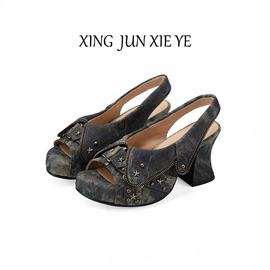 女式休闲单鞋;女式时装单鞋;厚底拖鞋