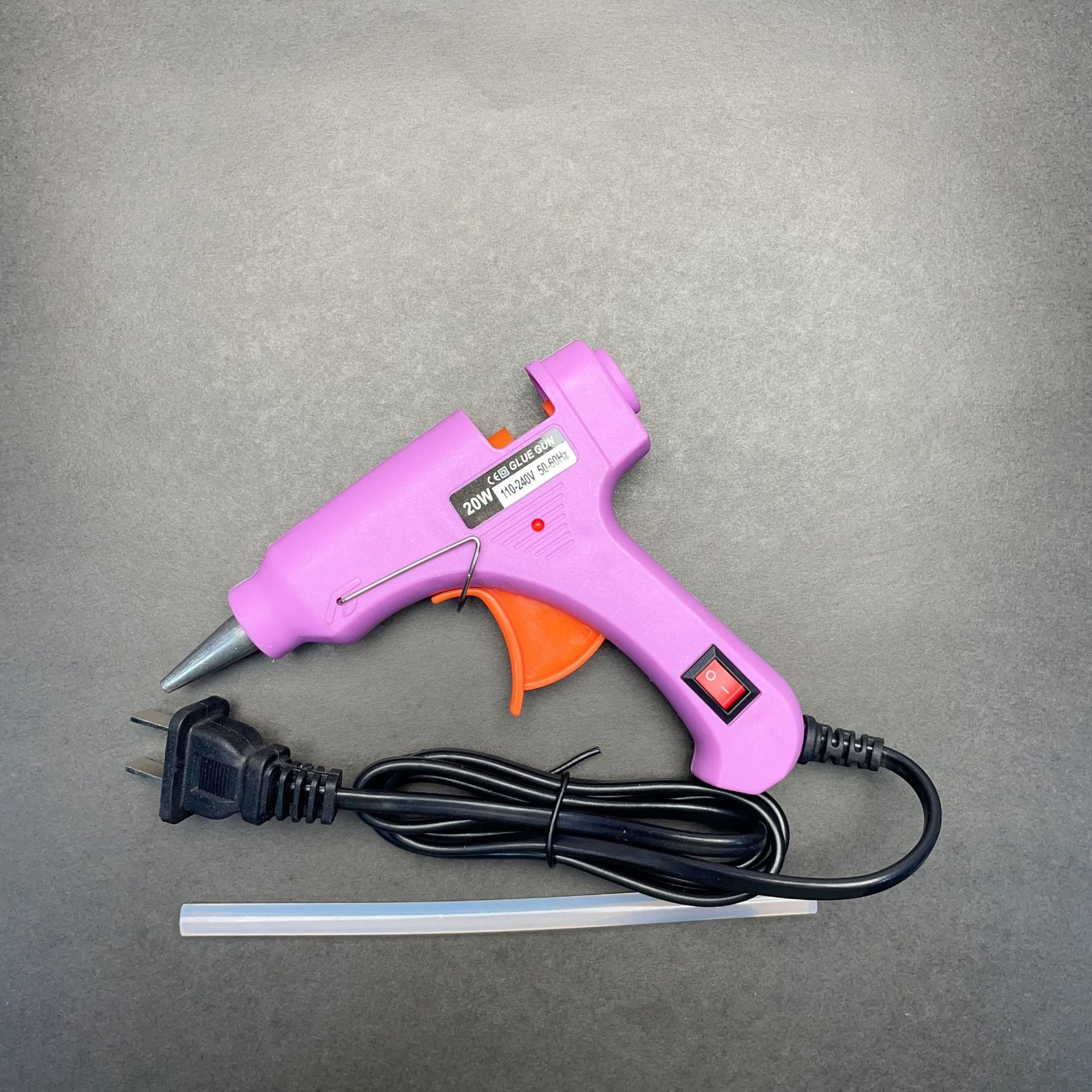 DIY20W pistola de pegamento de fusión en caliente hecha a mano macaron color pistola de pegamento