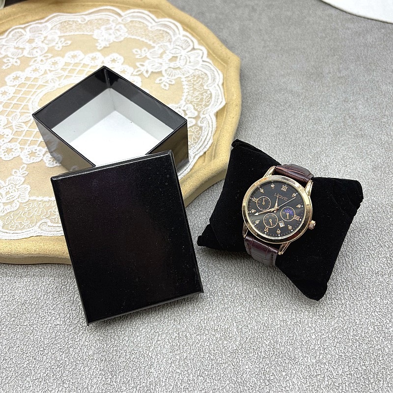 Caja Rectangular para Reloj Cartón para Relojes y Estuche de Regalo