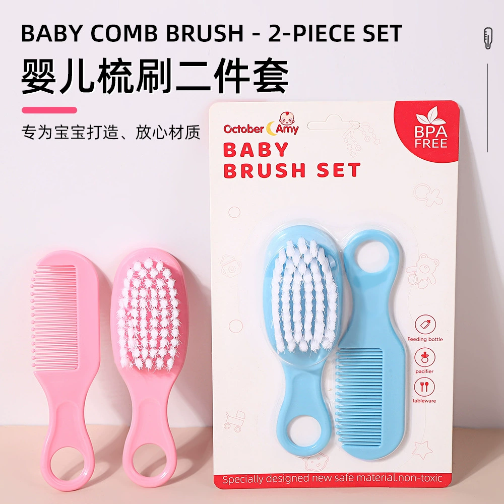 Производитель поставляет детские расчески, безопасные расчески для новорожденных, средства для удаления плодного мохового налета, детский шампунь, набор щеток с мягкой щетиной.