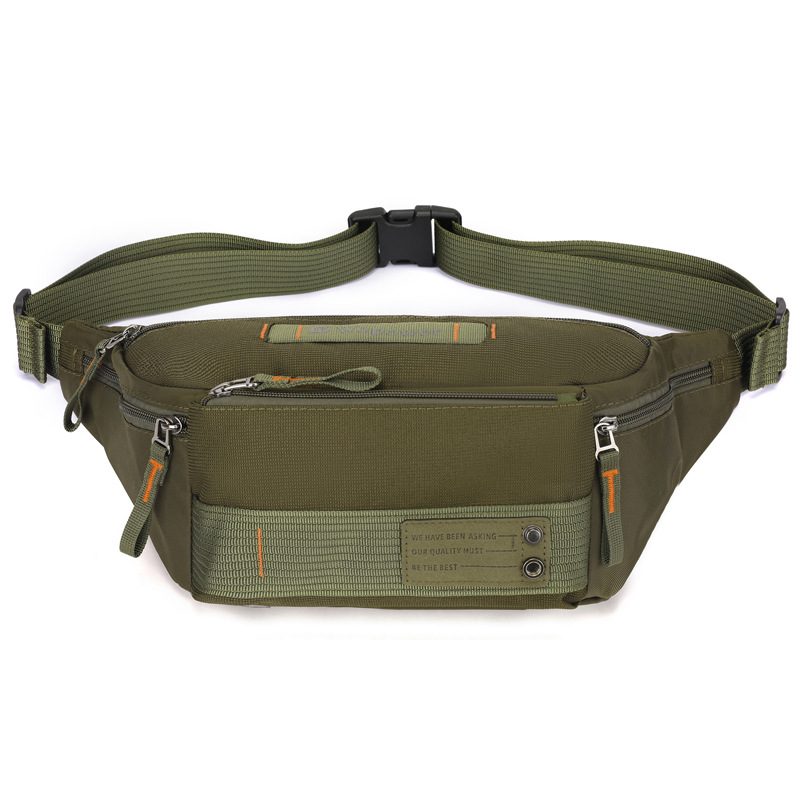 WEPOWER nuevo tipo de bolso de cintura al aire libre, bolso de hombro de moda, bolso de hombro impermeable, bolso de pecho para correr y montar