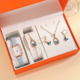 气质简约小众高级感女表韩版学生长方形腕表复古气质女士石英手表