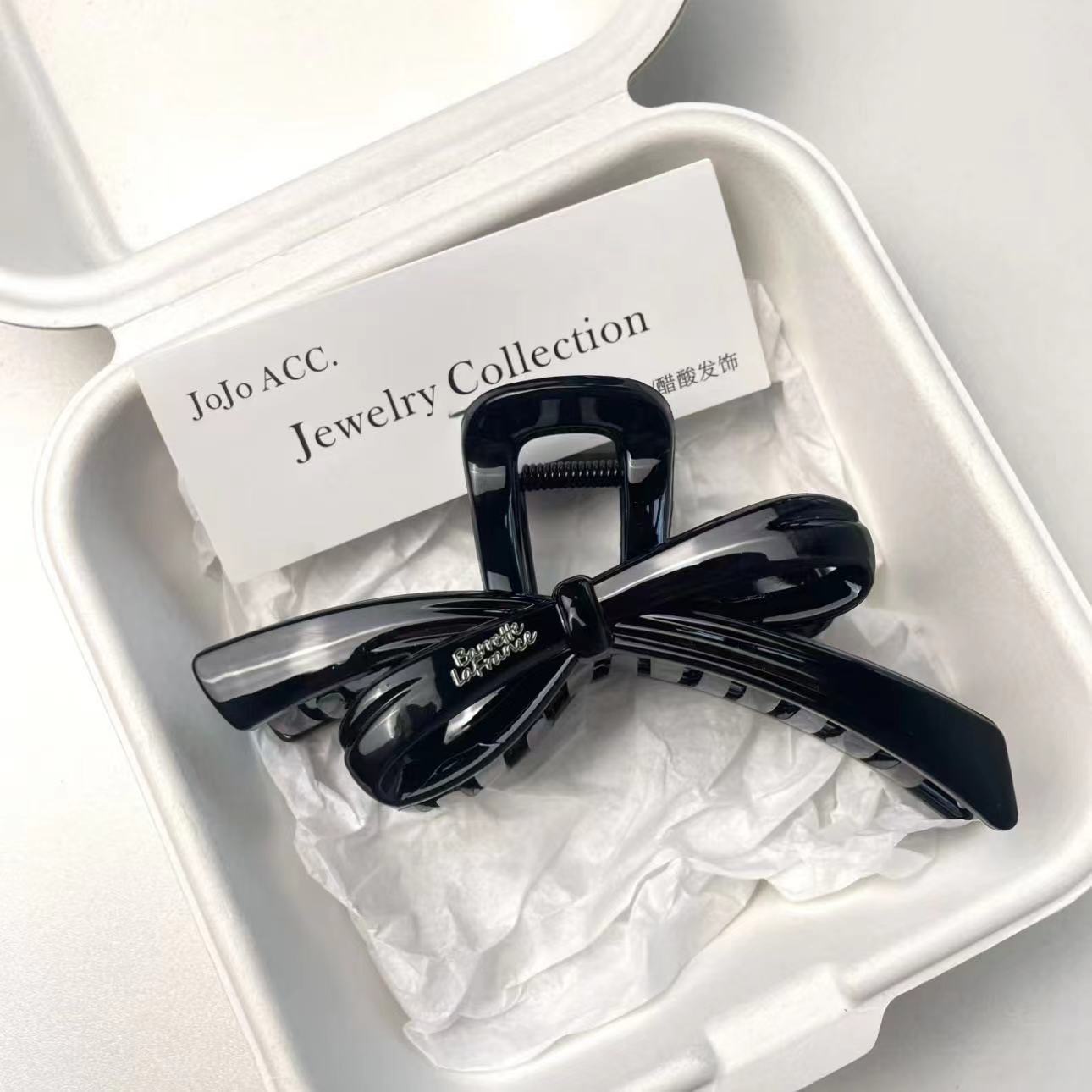 Pinza tipo tiburón extra grande de 13 cm, elegante y resistente