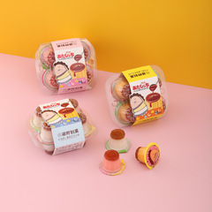 Fujino Confectionery Mix Double-Layer Mango, Strawberry & Yogurt Jelly – Kids' and Student-Friendly Snack for Casual Enjoyment, Wholesale Available