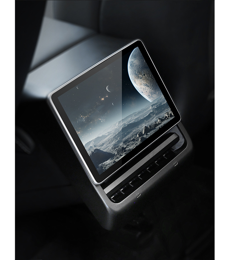 8inch Model 3/Y Special Renewed Version Rear Entertainment Screen Qualcomm Android System Supports 4g Card