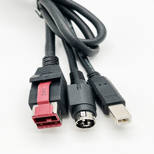 ���ڹ��S POS�K���B�Ӿ� POWERED USB 24V 12V 5V�DUSB B+DIN3