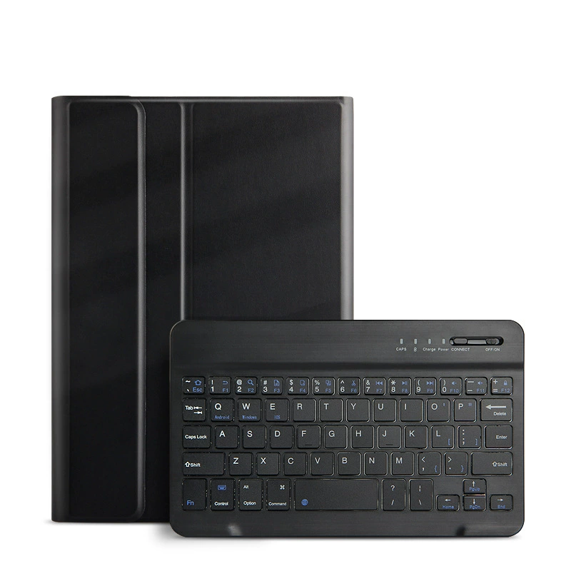 Клавиатурный защитный чехол для Lenovo M8 (4-е поколение) TAB M8 TB-300FU, кожаный корпус с клавиатурой