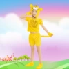 Yellow, split, short