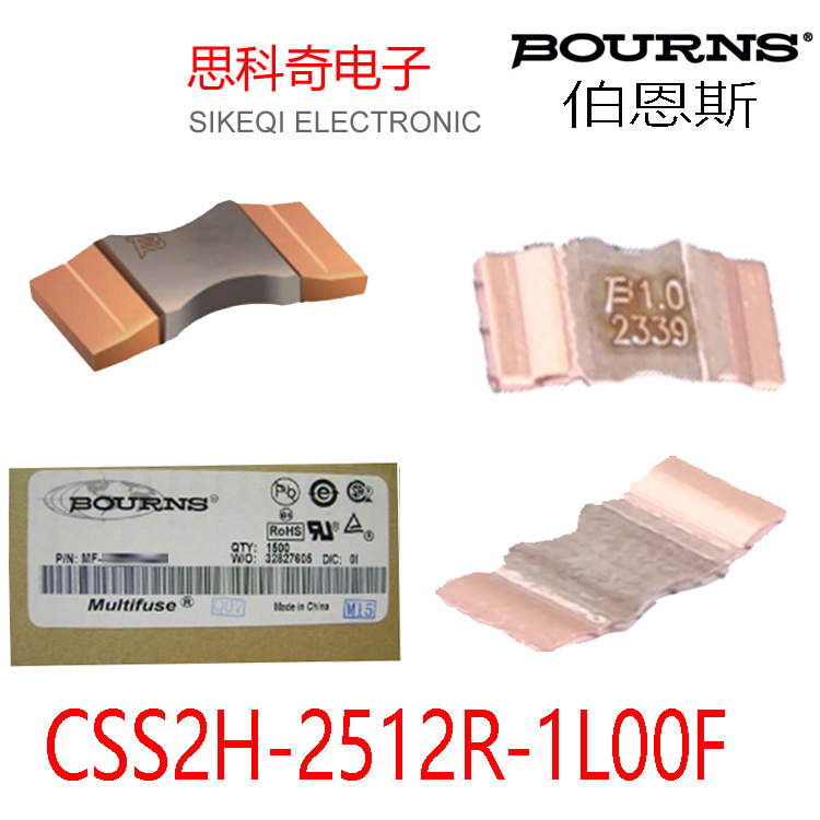 品牌：BOURNS（伯恩斯）贴片电阻 CSS2H-2512R-1L00F  阻值：1mΩ