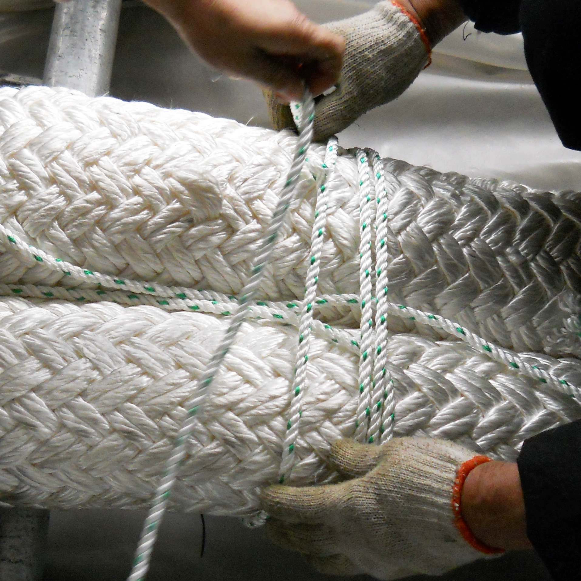 Глубоководный трос/нейлоновая веревка/двухслойная плетеная веревка/веревка УВМВЭ/кабель/полимульный кабель/морской кабель