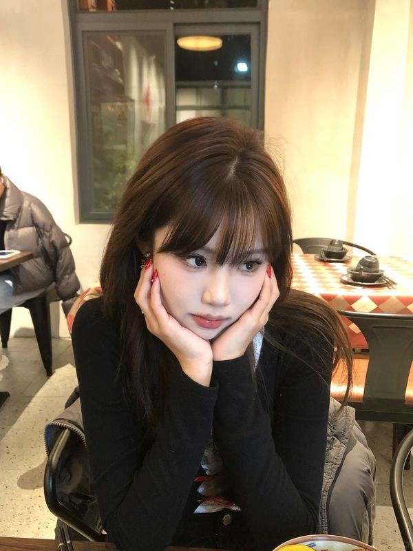 甜辣妹蝴蝶结长袖t恤女秋冬设计感叠穿蕾丝吊带打底衫上衣两件套|undefined