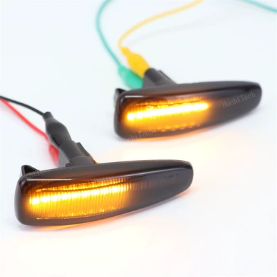 Suitable for Mitsubishi Lancer Outlander Phantom Led Yellow Light Sequential Fender Lights Side Turn Signal Lights (Dönmə işıqları)