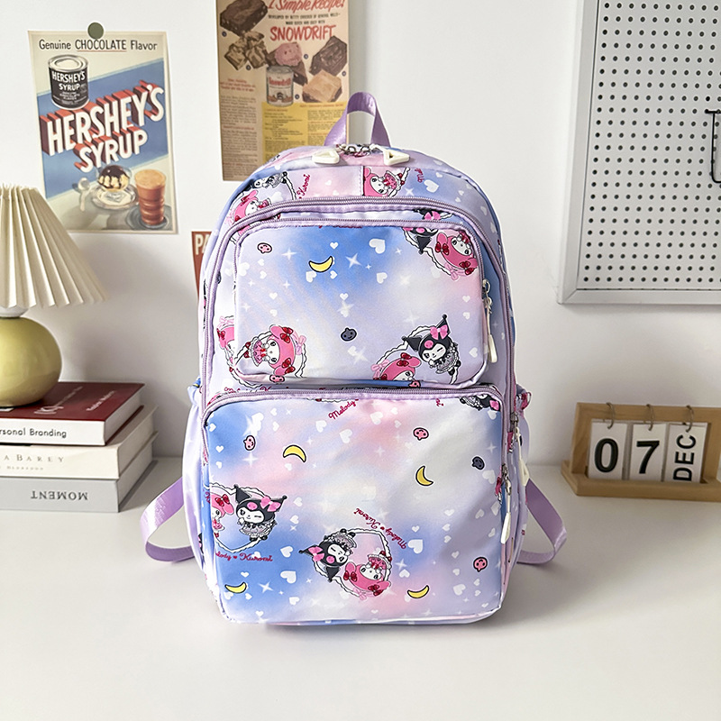 2024 primavera nueva mochila infantil caricatura lindos niños y niñas mochila de hombro jardín de infantes al por mayor