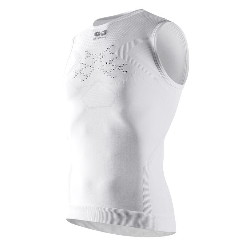 Chaleco de ciclismo de verano, ropa moldeadora, para bicicleta de montaña, de secado rápido, que absorbe el sudor, camiseta deportiva de manga corta para fitness QXF04_voghion.com