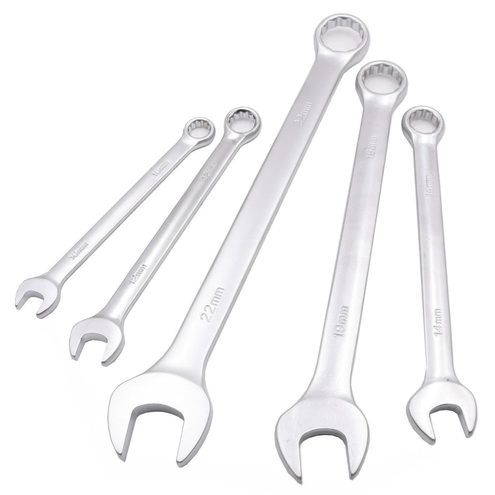 Оптовая продажа, 6-46 мм хромированный открытый гаечный ключ Torx двойного назначения, ручной шестигранный ключ, двойной открытый гаечный ключ Torx