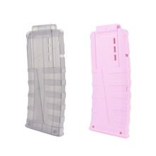 nerf软弹弹夹精击 司骏 激趣416弹夹SLR锦明金属弹夹玩具短直蛋夹