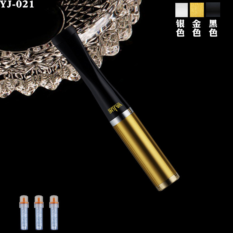 厂家直销 批发 雅爵YJ-029推弹烟头换芯过滤烟嘴
