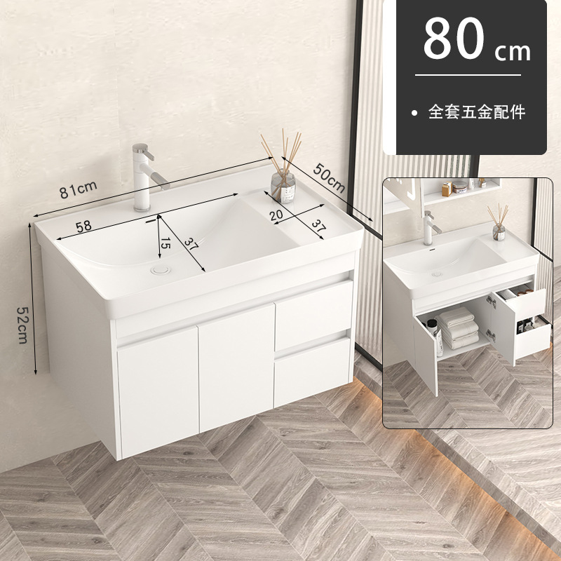 gabinete de baño de madera sólida baños cerámicos todo en una bañera lavabo tipo pared lavabo gabinete combinación lavabo grande lavabo