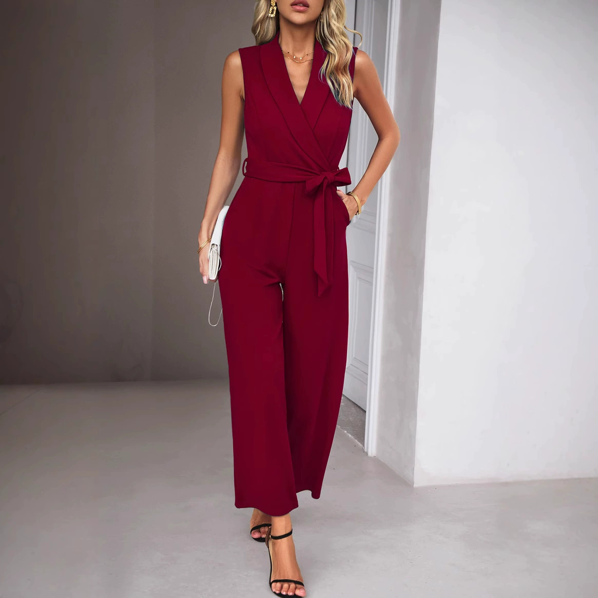 Боди-сэльт, демисезонный overall, брюки для досуга, европейский стиль, (кросс-бордер)