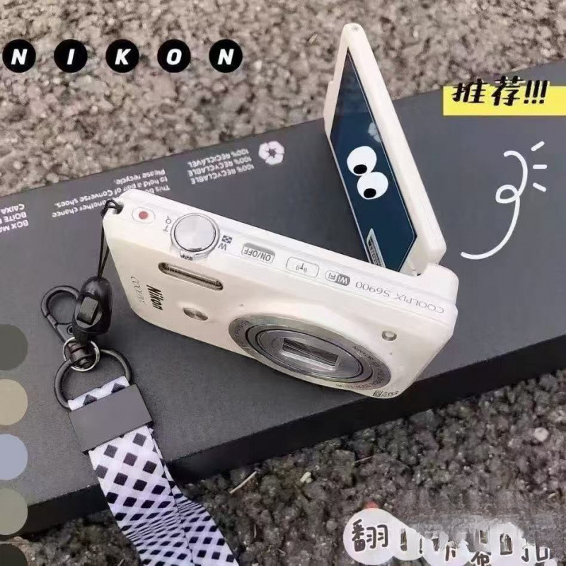 Small New Camera Flip Screen Dual Camera Retractable Camera Lens Printable Card Machine