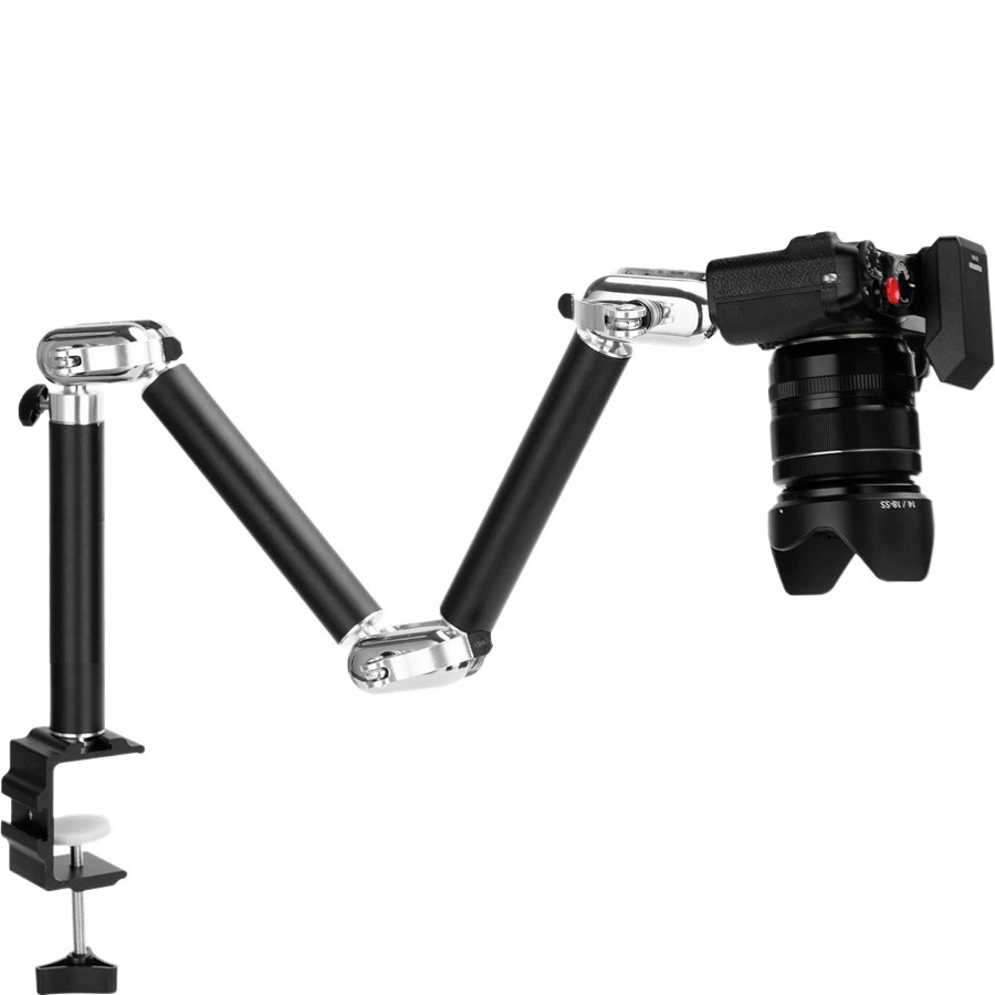 Многофункциональная вспомогательная подставка с грузоподъемностью 3 кг для планшета, микрофона, зеркальной камеры, универсальная настольная подставка с защитой от тряски