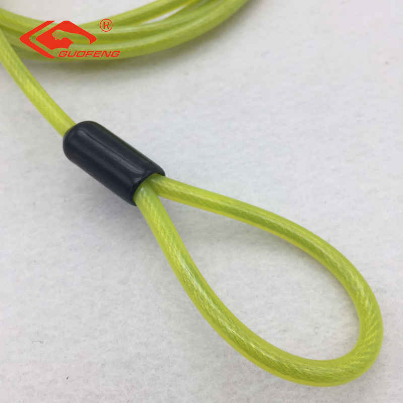 Fabricante suministro directo de 4mm con goma de acero cable de acero equipo de fitness para cable de acero resistente al desgaste cable de acero galvanizado