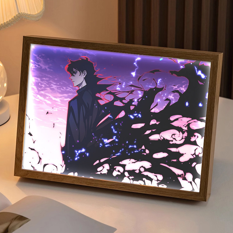 I Upgraded the Lighting Around Me, Created Anime Figures, Badges, Ornaments, Night Lights, Photo Frames, and Birthday Gifts